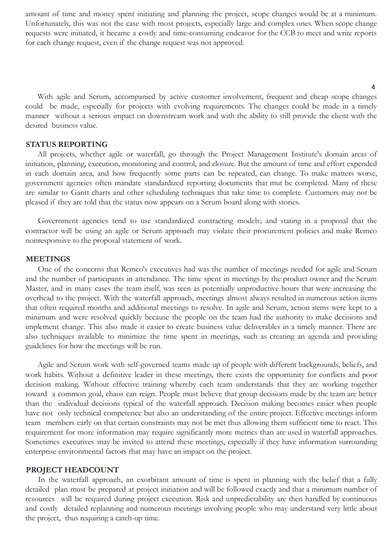 What if employees feel that being assigned to an agile/ Scrum team