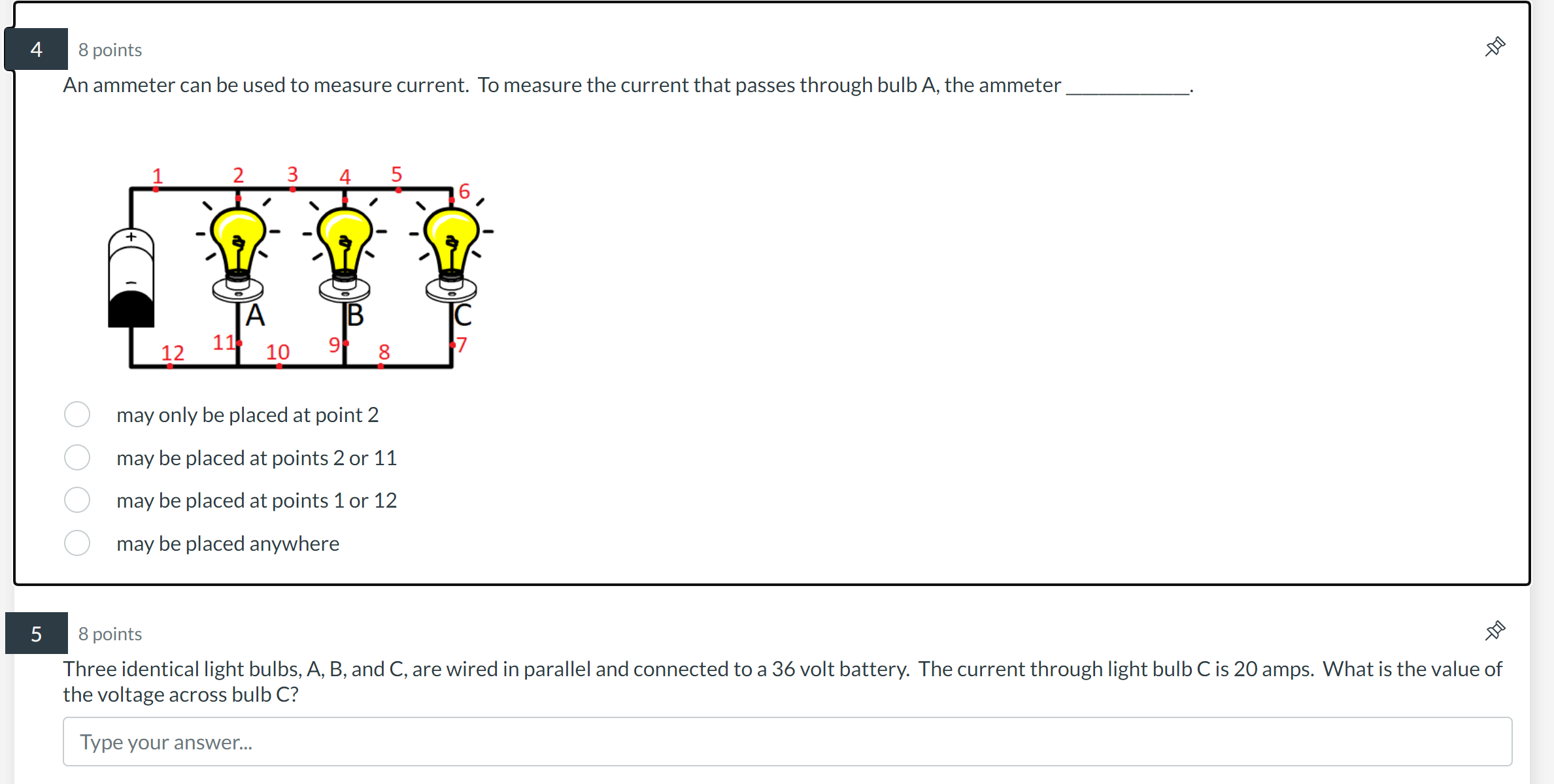 resistor) is removed, the entire circuit goes out. In a type your
