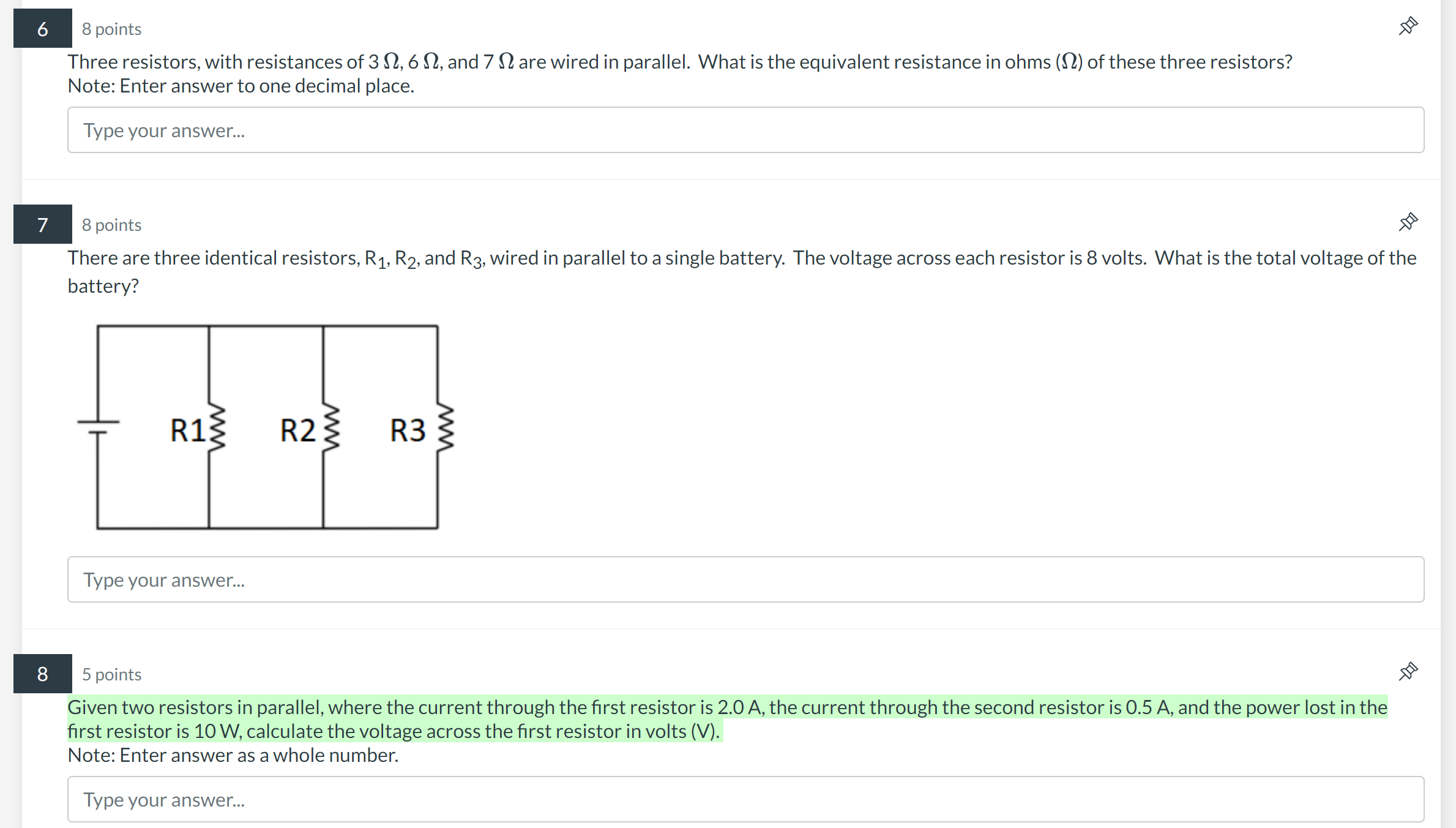 answer... circuit, there are multiple paths for the current ow; this means