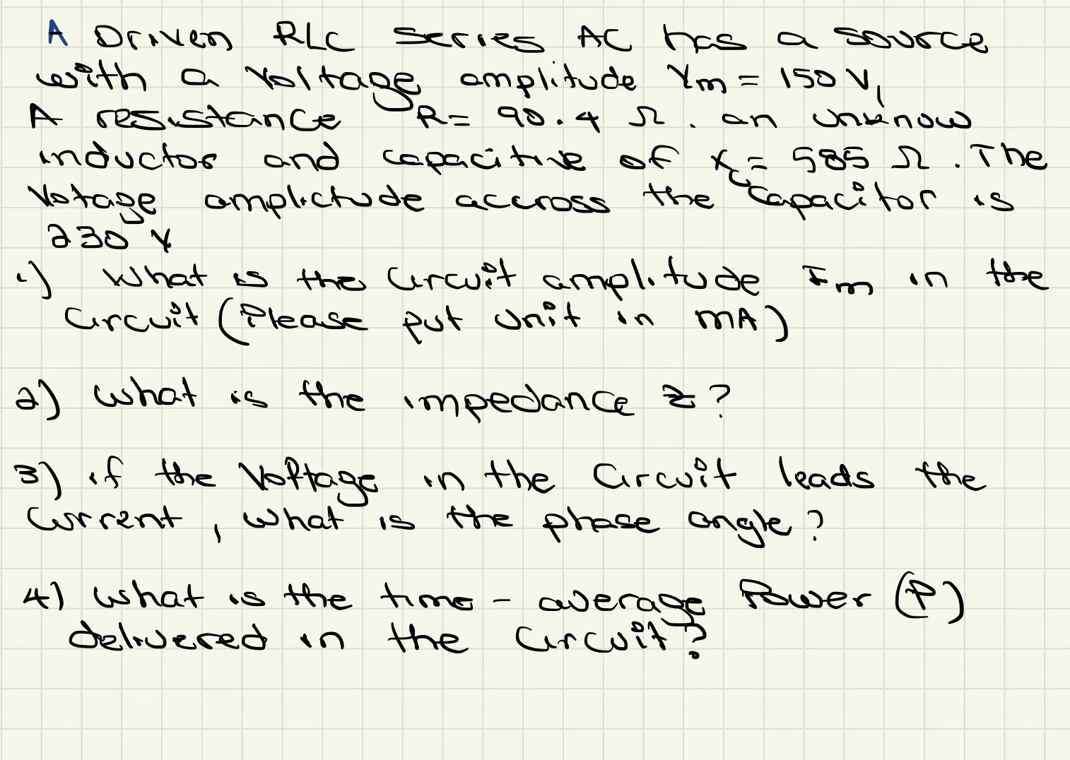 Help please A Driven PLC Series AC has a source with a