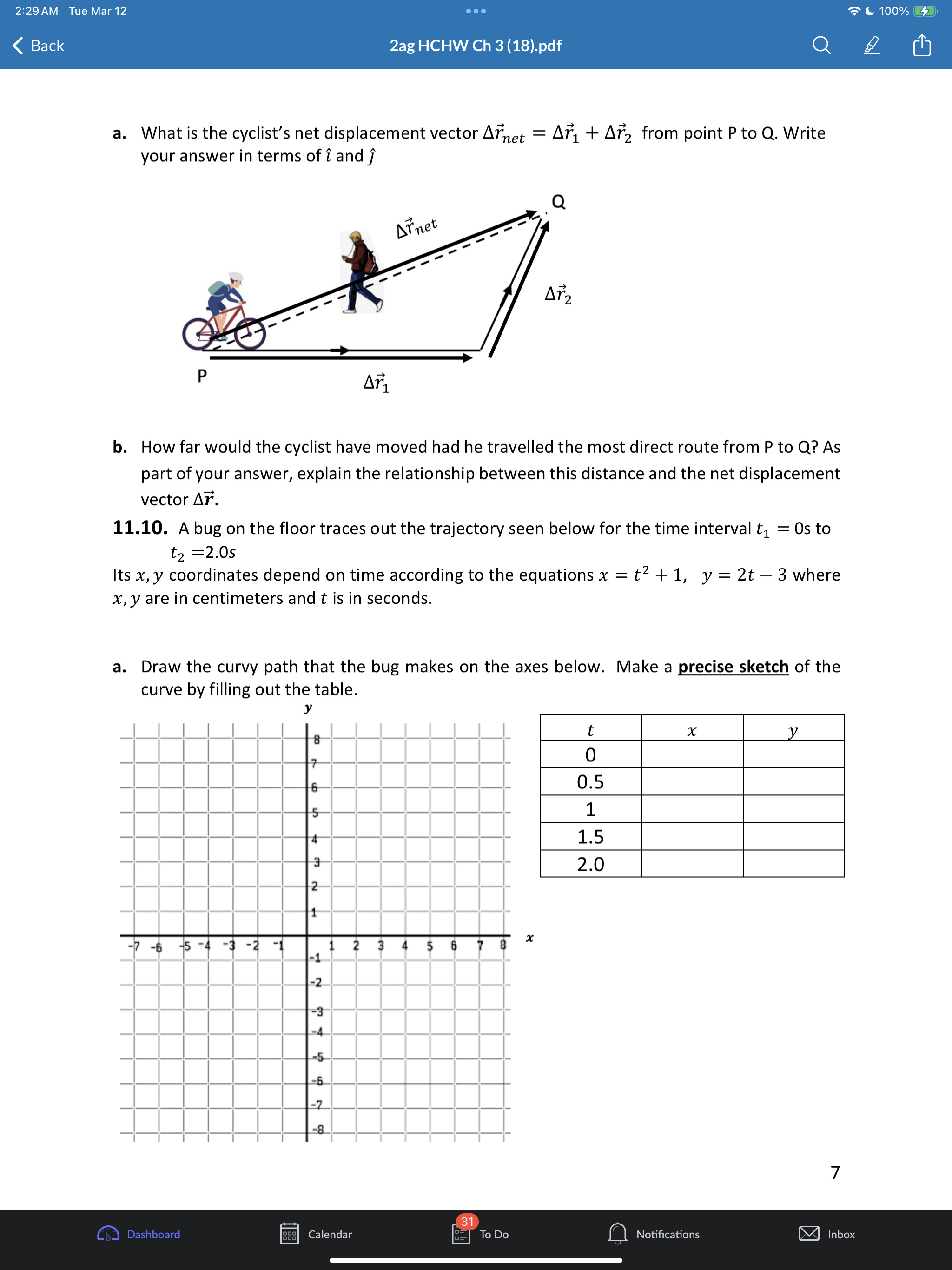 to resolve a vector graphically. Explain what this means in a sentence.