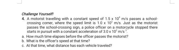 U = 1.6.x 10 m /s x = 27p m Find: t