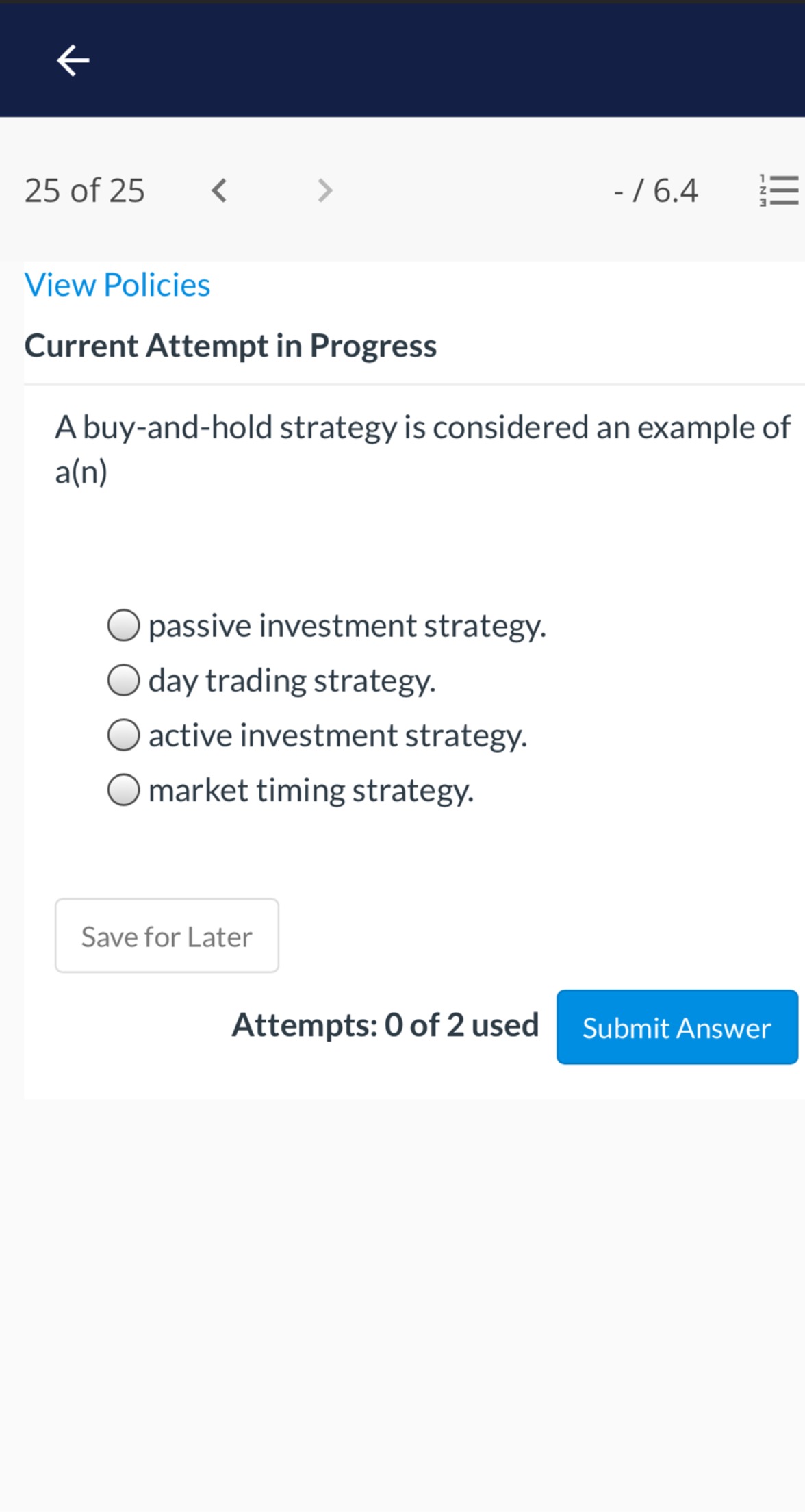 additional shares of stock is a Save for Later Attempts: 0 of