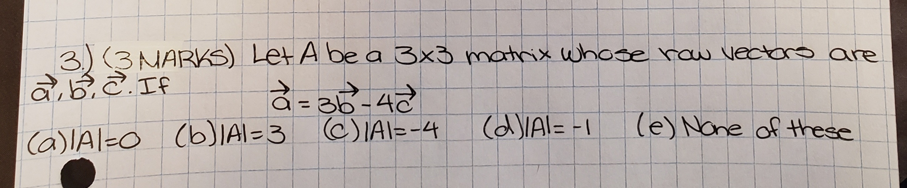 two nonzero vectors in a Euclidean Space . Then Praj(10 0)b equals