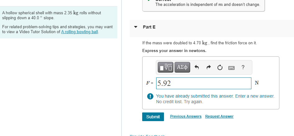 the answer is wrong I don't know why The acceleration is independent