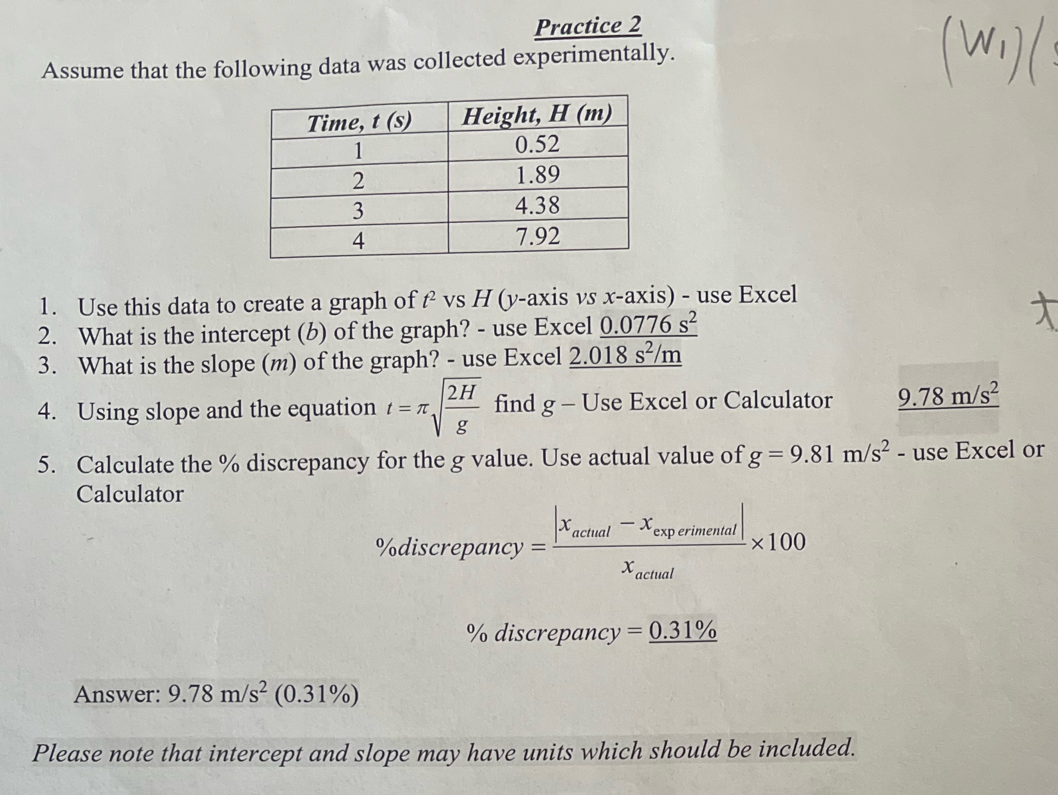 I need help to understand this using excel, the paper have the