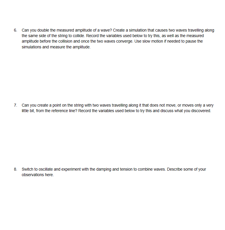 this lab. 1. For this first simulation, click Pulse on the top