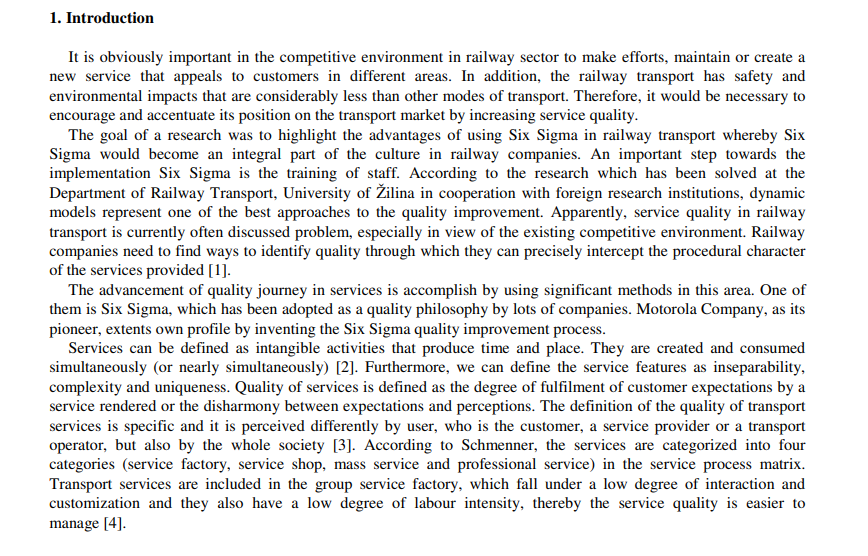  1. Introduction It is obviously important in the competitive environment in