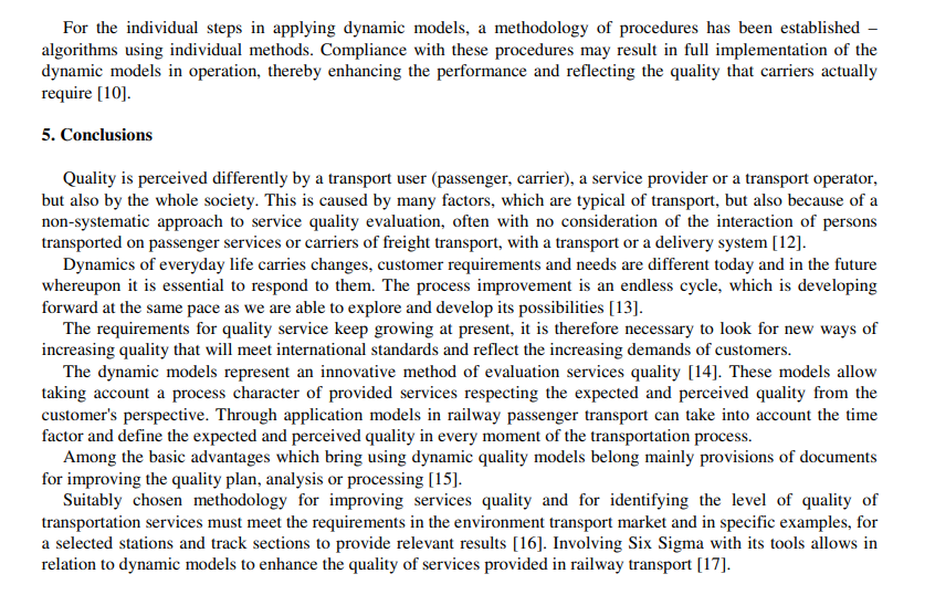 railway sector to make efforts, maintain or create a new service that
