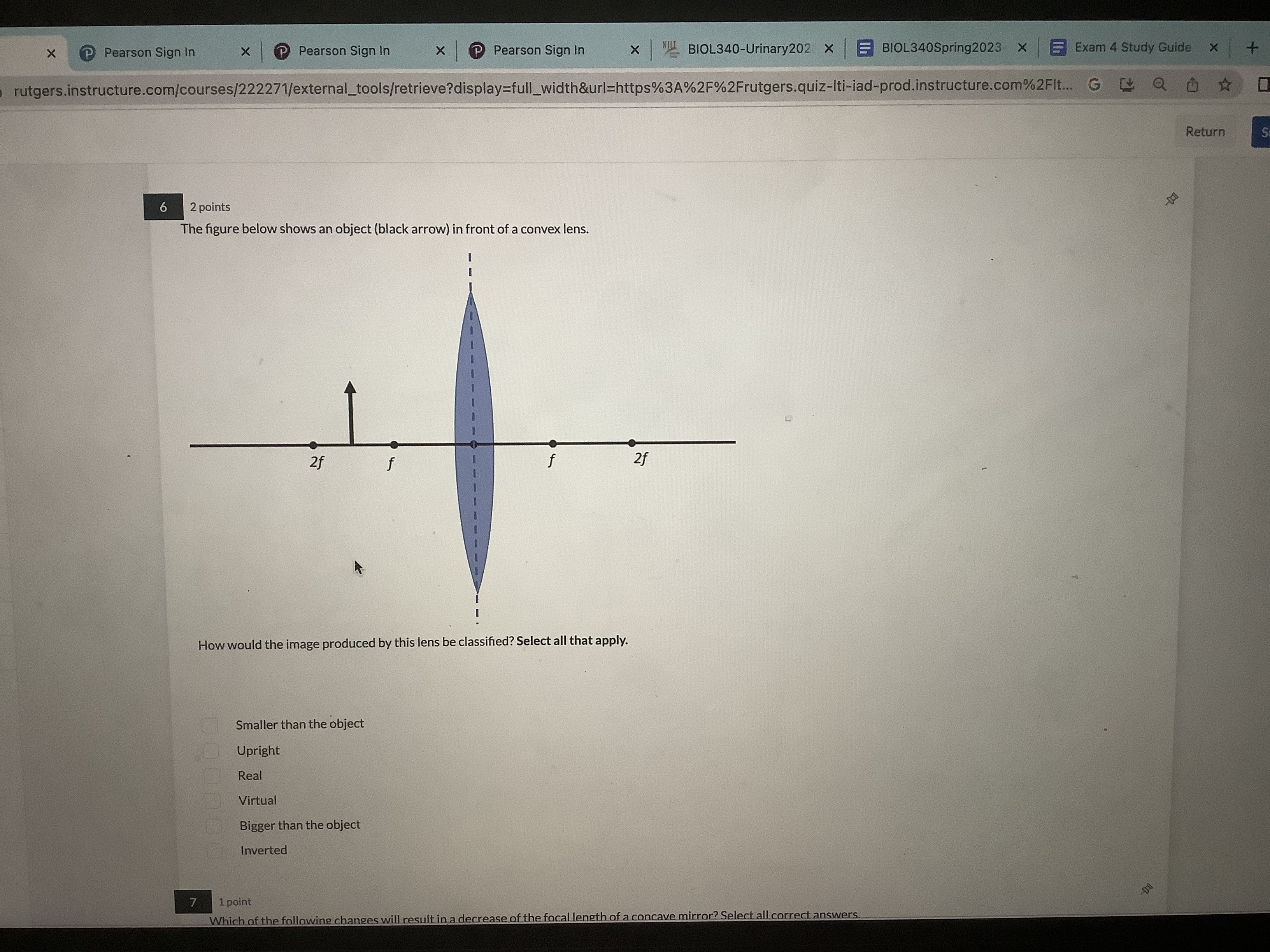 away from the object There is no image formed by the plane