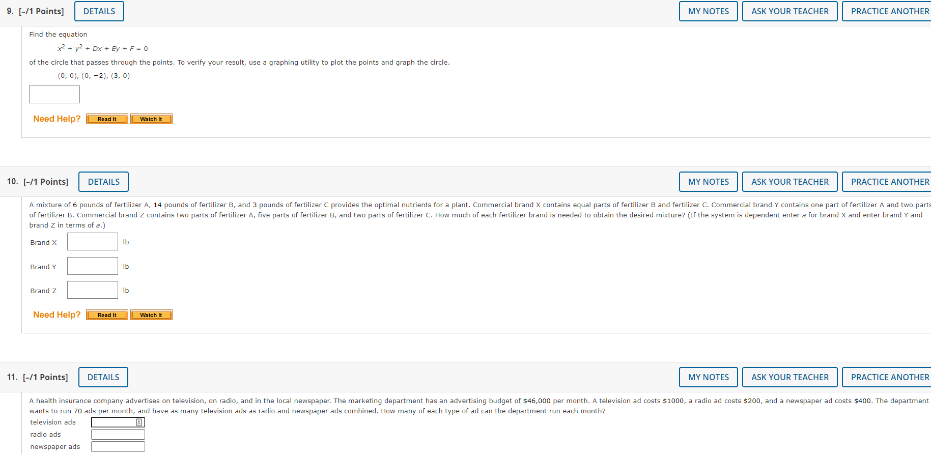 I need some help understanding how to solve these problems, could I