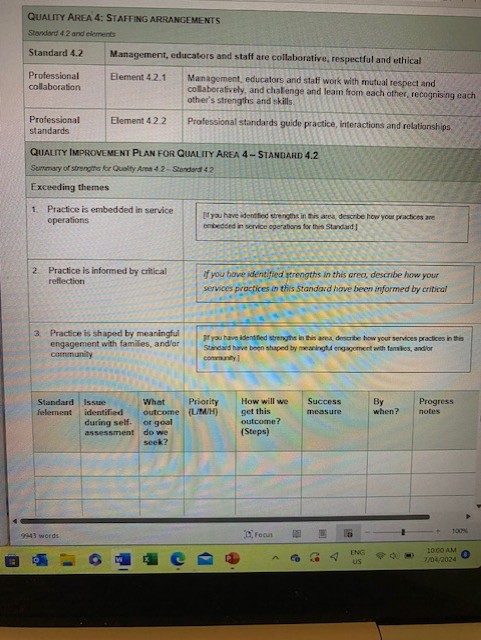 work, on your placement or in a simulated WILL BE workplace environment