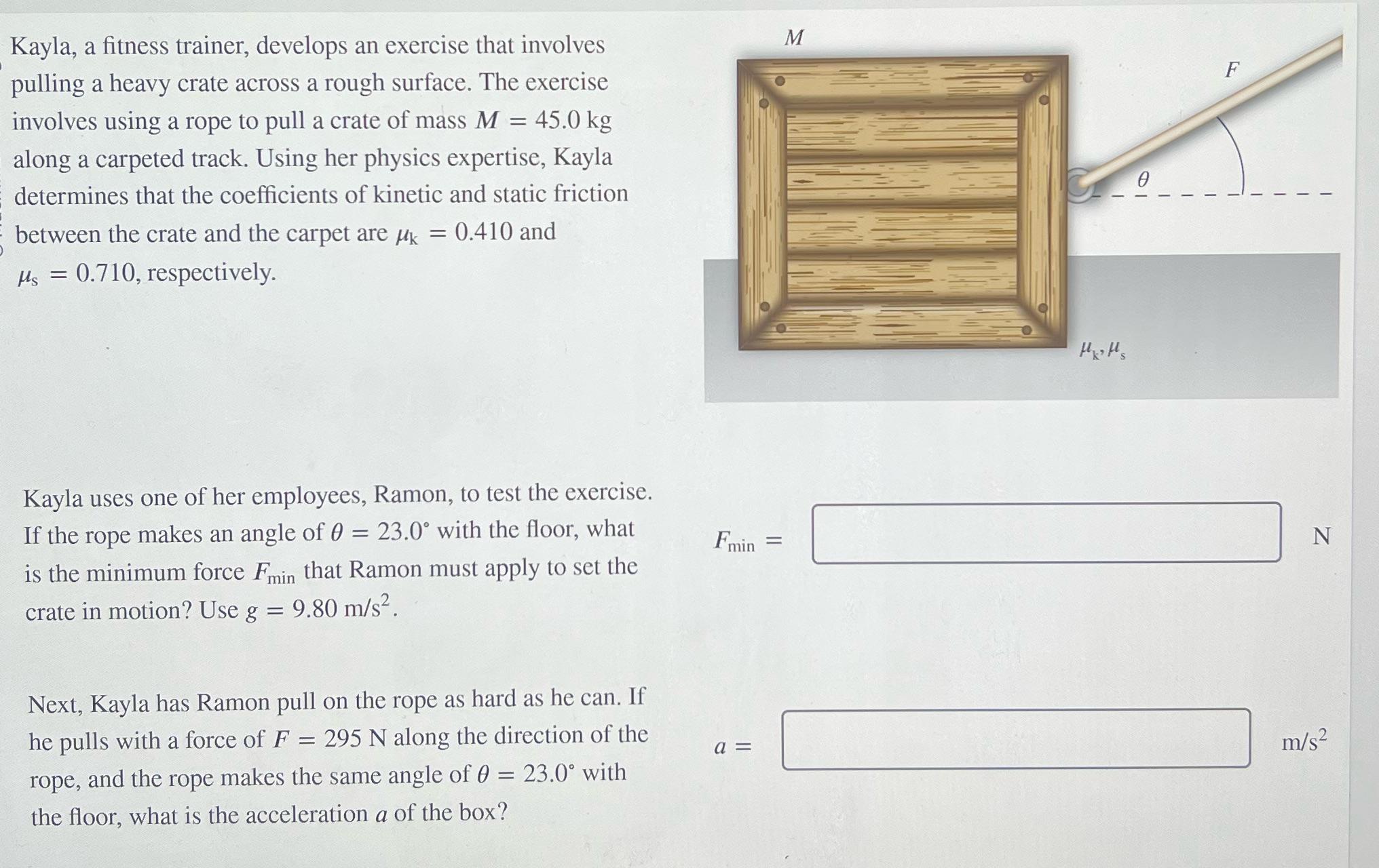 Please help . Kayla, a tness trainer, develops an exercise that involves