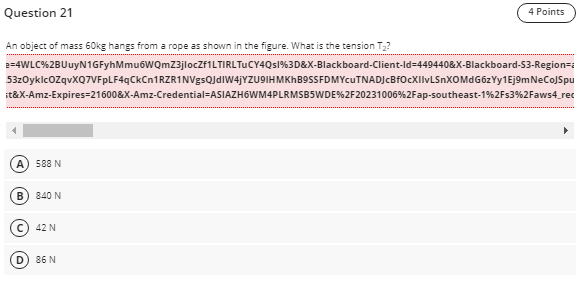 mass 4kg. These force are: A = 40N, east; B = 50N,
