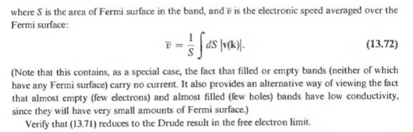 excellent any T T,) the conductivity ora band with cubic symmetry is