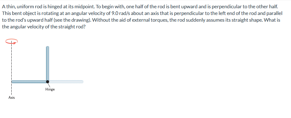 its total kinetic energy is in the form of rotational kinetic energy