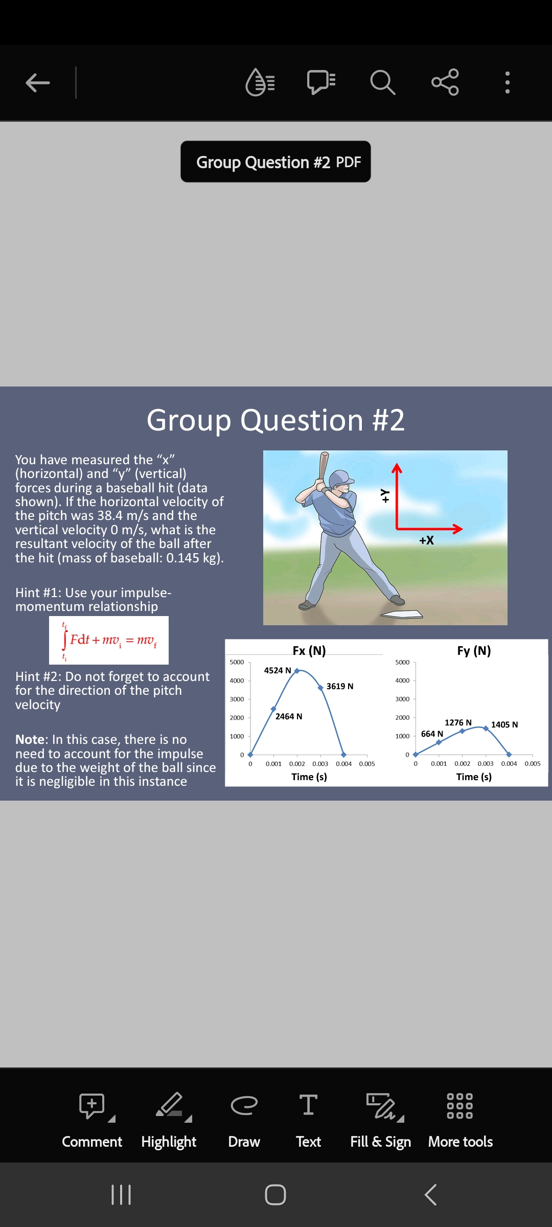  Group Question #2 PDF Group Question #2 You have measured the