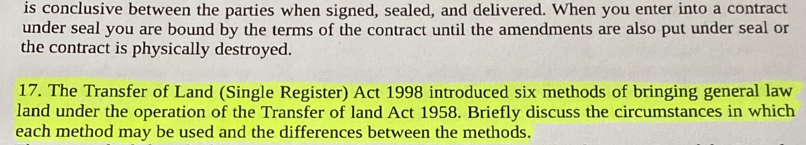  is conclusive between the parties when signed, sealed, and delivered. When