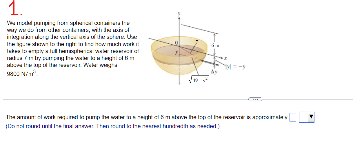 'L. . We model pumping from spherical containers the way we