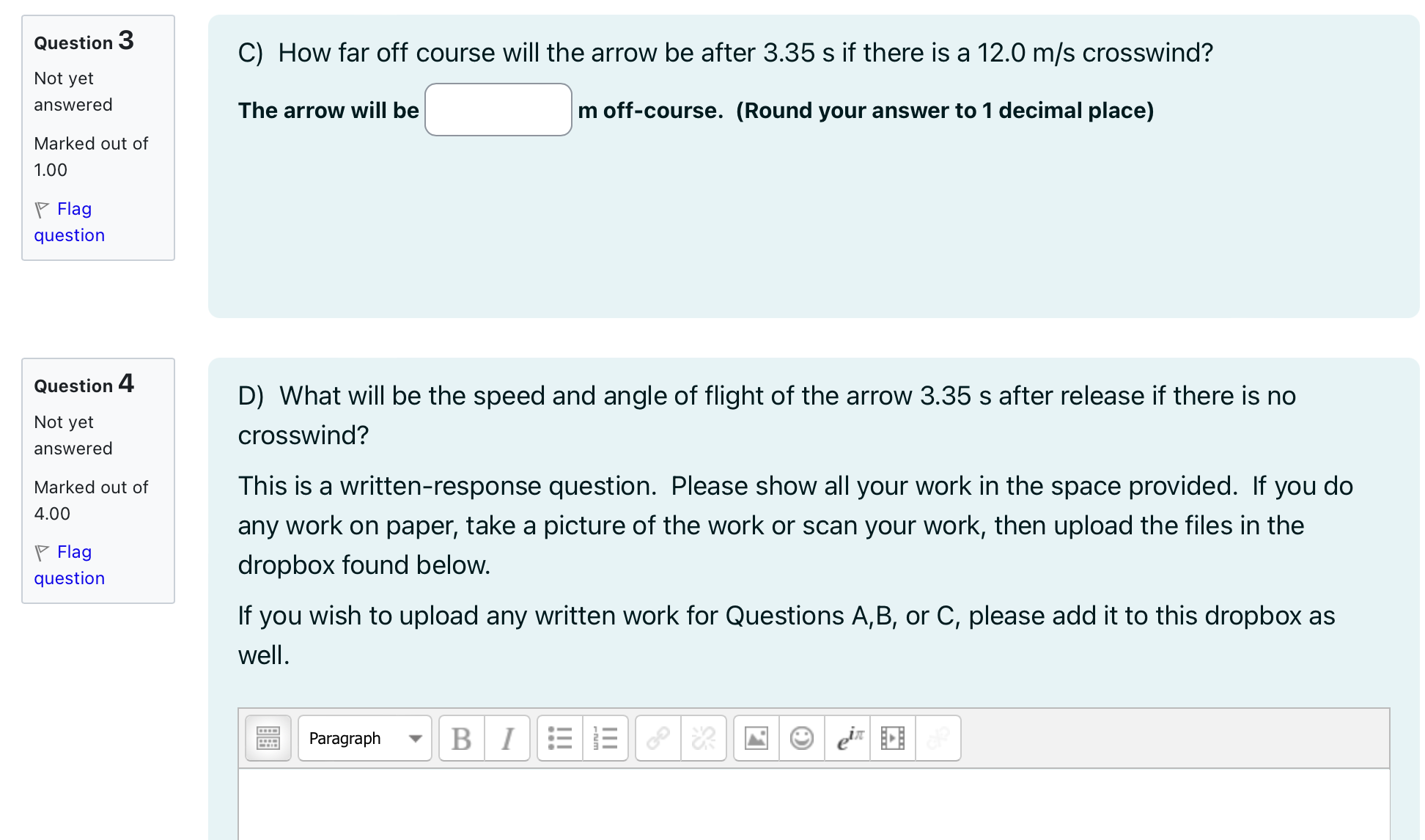 : " \\ Unit Kin matigs Unit A Assessment A student standing