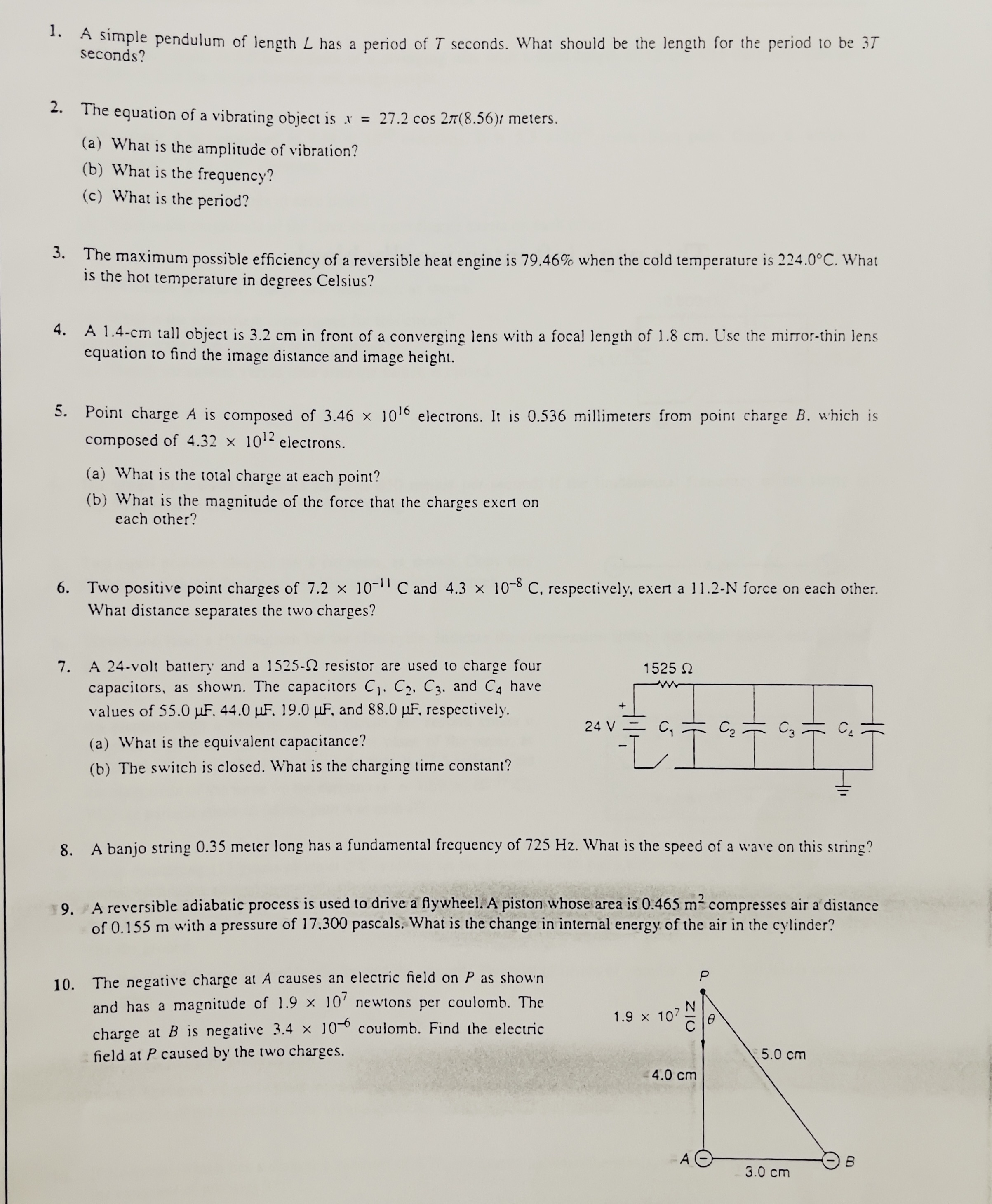 Please provide solutions so I can understand them better. Thank you 1.