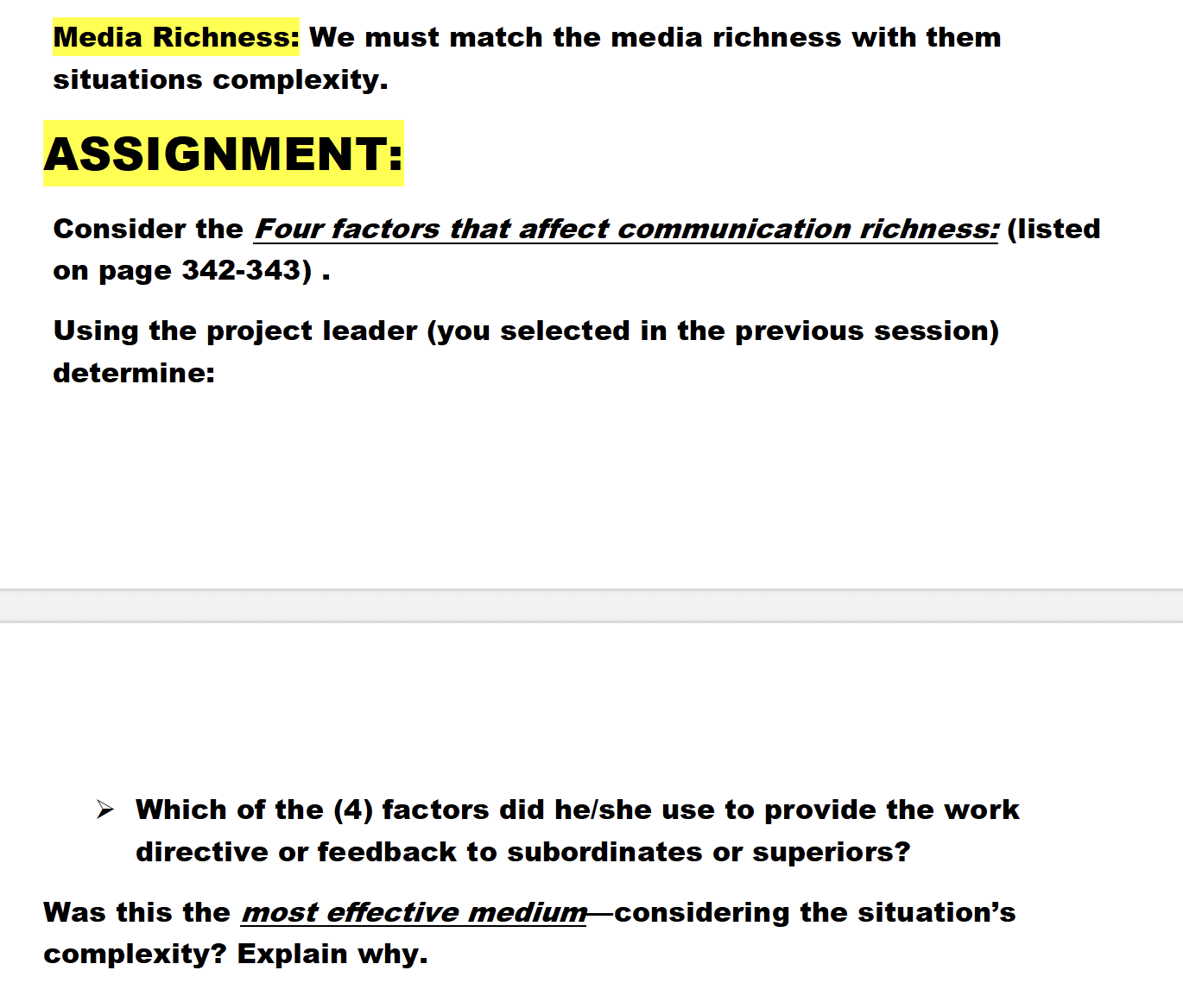 BASIC DIMENSIONS OF THE COMMUNICATION PROCESS MAJOR QUESTION How can knowing about