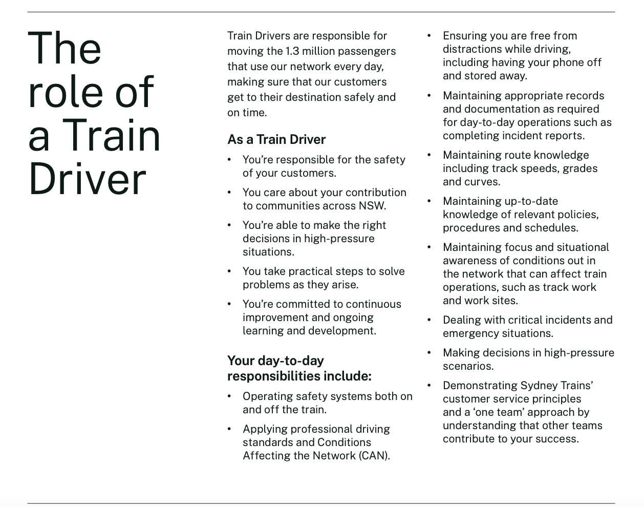 What attributes do you have that will make you successful in the