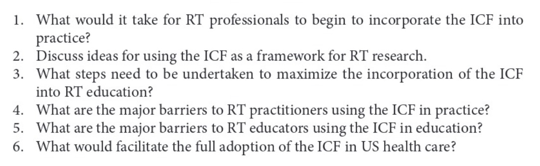 What would it take for RT professionals to begin to incorporate