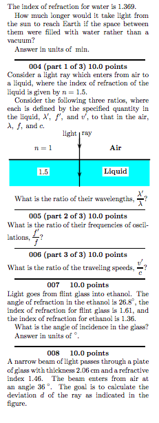 are at an angle of 56", as shown in the figure. A