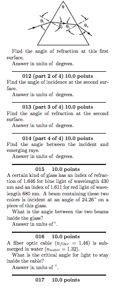 respect to the mirror's surface. 52" Figure is not drawn to scale.