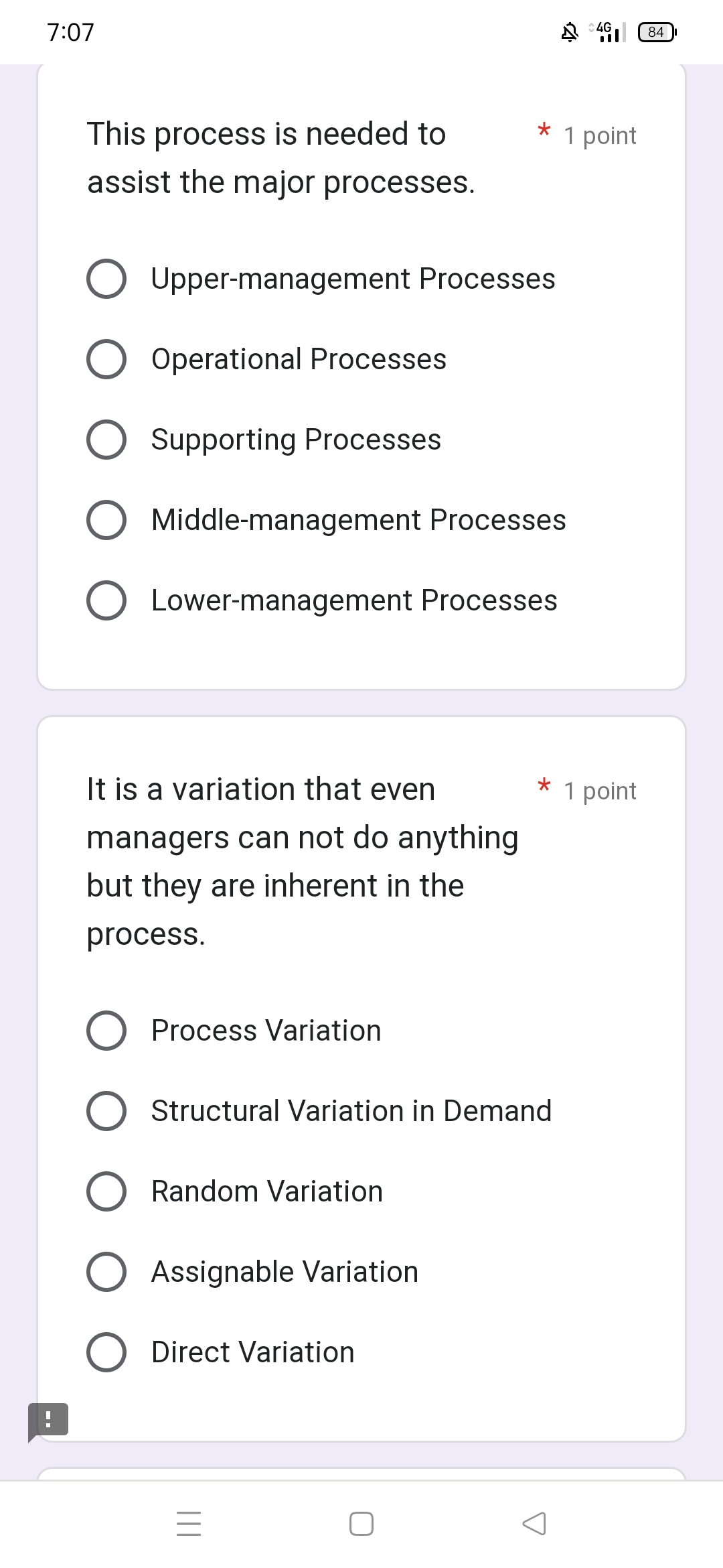 of goods are the core of business operation. True O False This