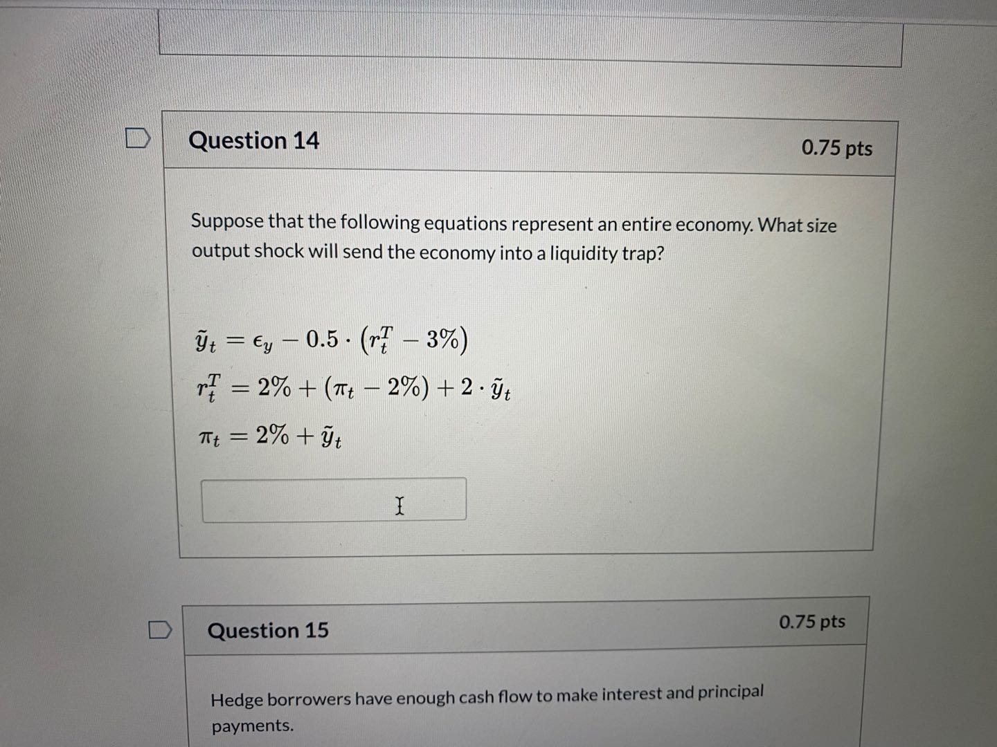 economy begins the slow recovery to steady-state equilibrium. The central bank sells