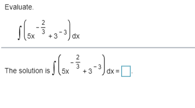 exact answer.) VXEvaluate the following indefinite integral. 6 6 - 7x 6