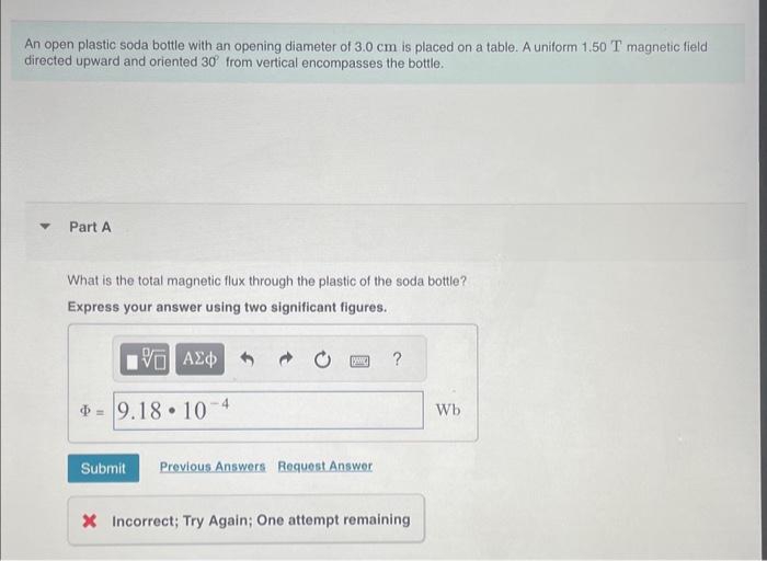 An open plastic soda bottle with an opening diameter of 3.0