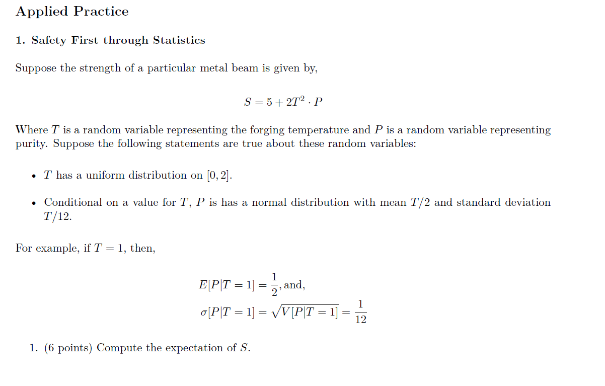 Please provide proof for the attached question Applied Practice 1. Safety First