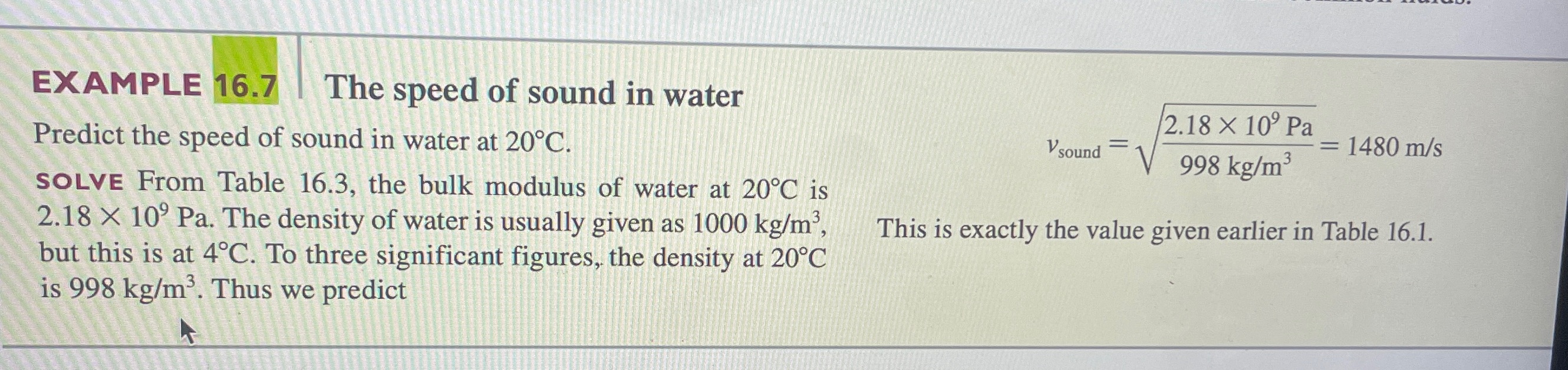 2. use this following example but with helium EXAMPLE 16.7 | The