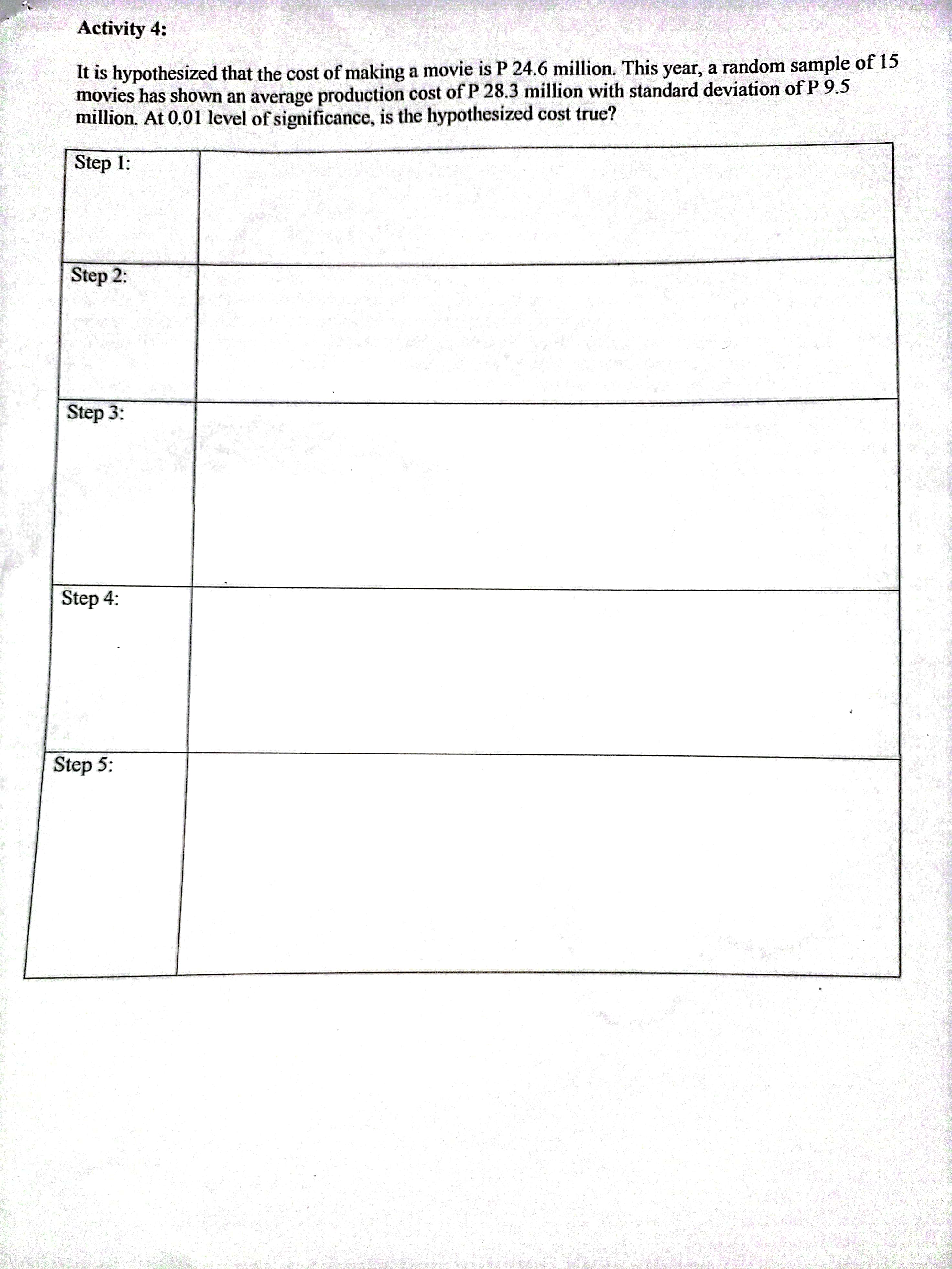 the 5-steps initesting the hypothesis cissy vosm 19f1A esdoni ord tardi bebulonoo