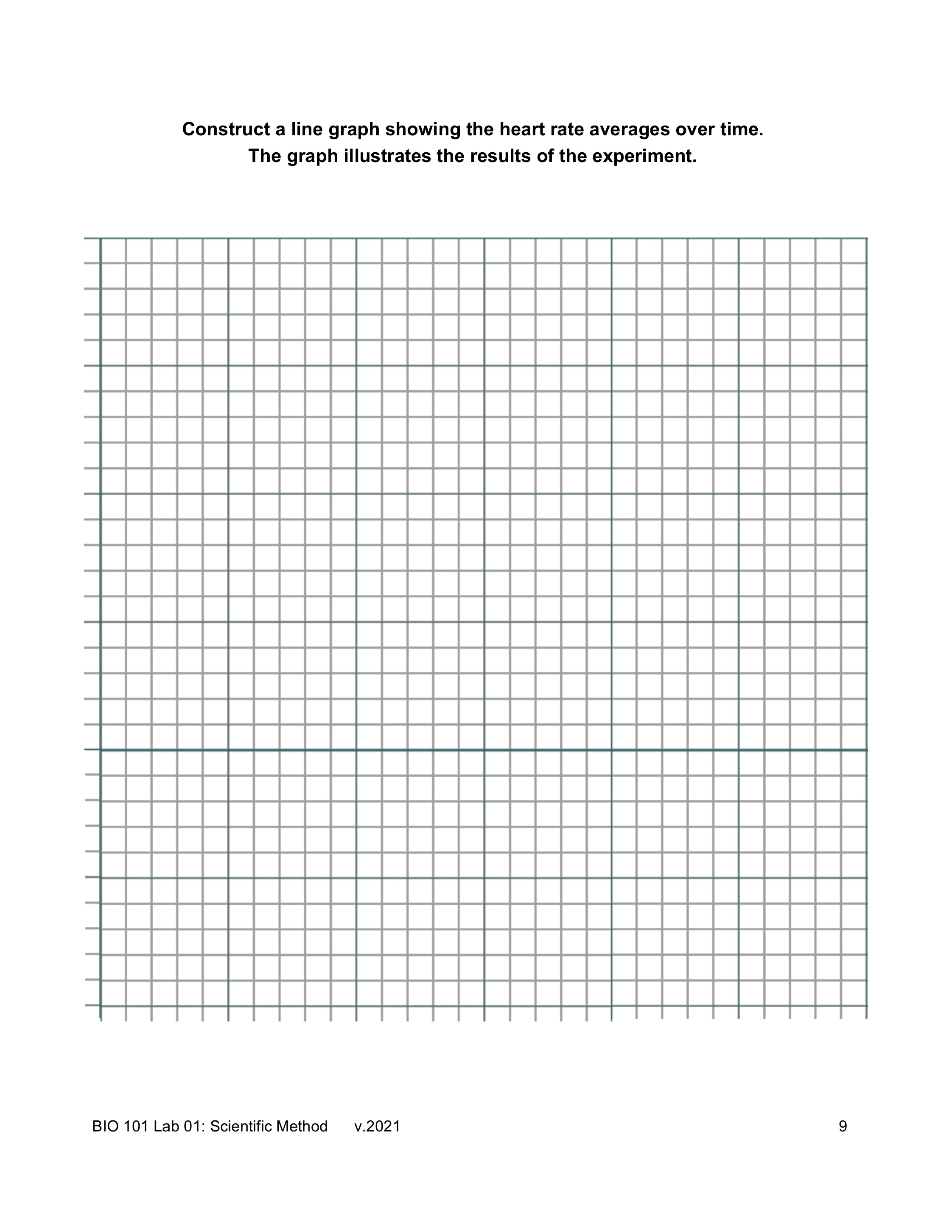 and recovery): 2. Question (identification of the factor to examine experimentally): 3.
