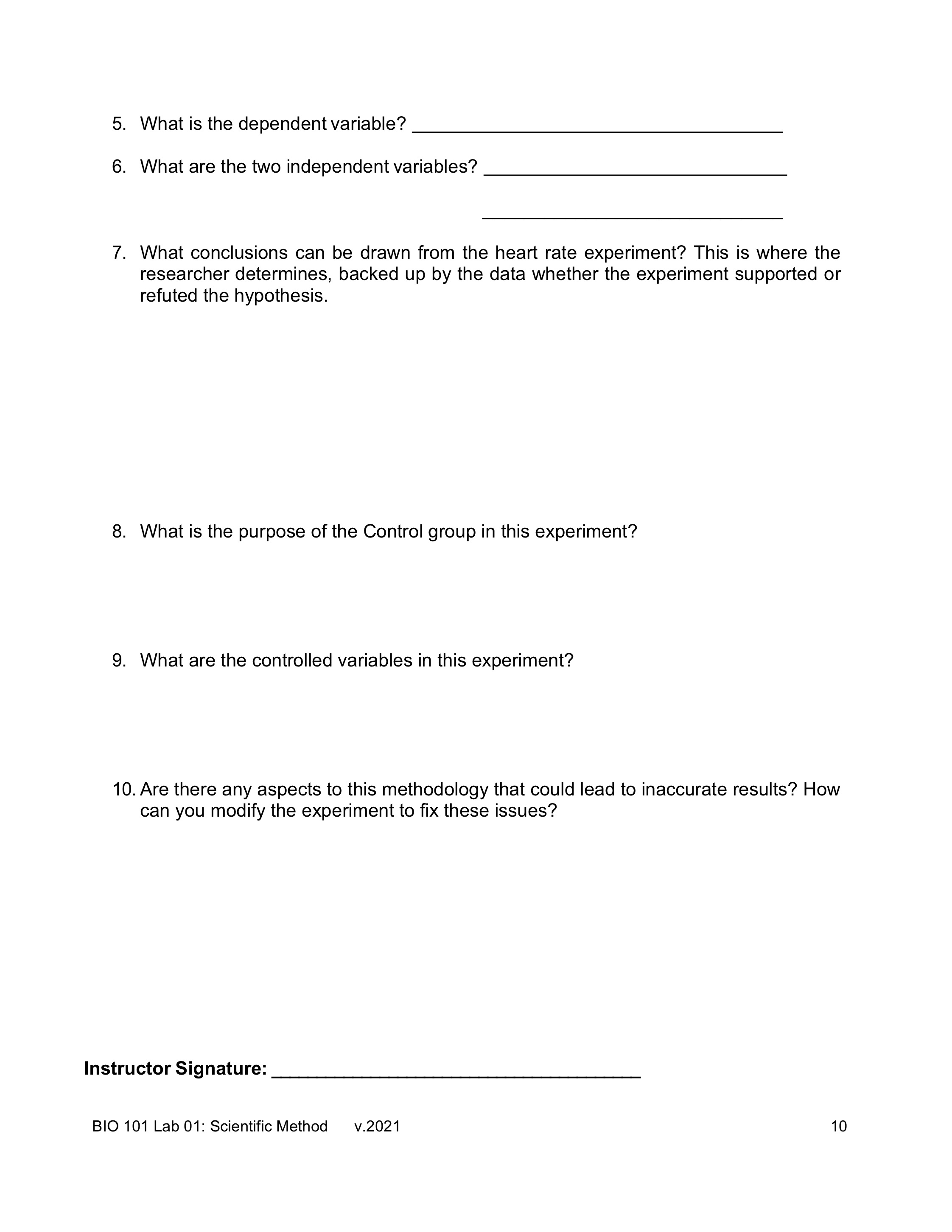 Hypothesis (testable proposition derived from the question): 4. Prediction (if...then statement relating