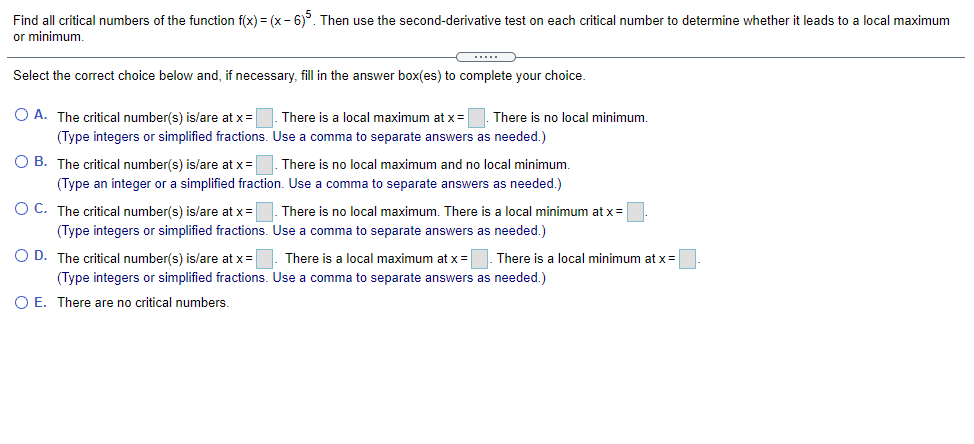 which the function is increasing. the intervals on which it is decreasing,