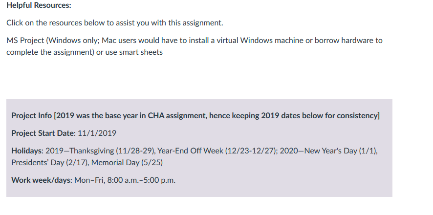 following: [3 points] = Enter start date. = Enter work time (holidays