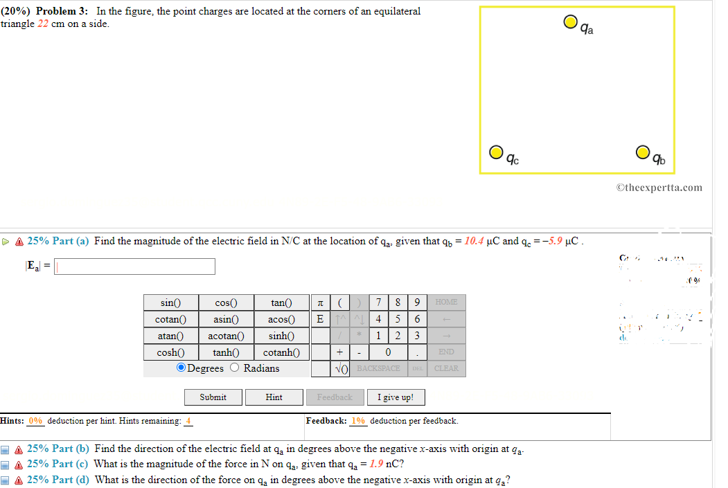 of5.8 [1C is placed at the origin (x1 = D) ofa coordinate