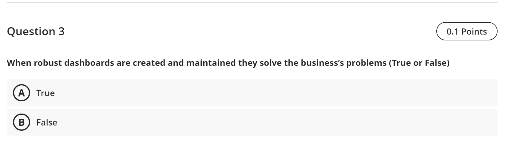and future conditions Only focused on future outcomes D Provide up to