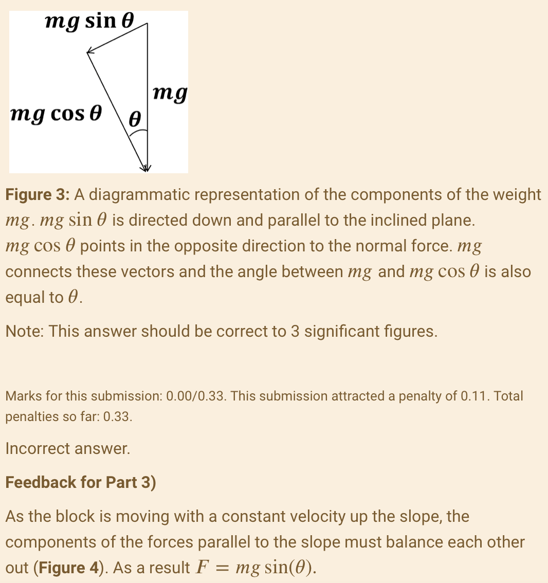 there are some hint for the question. Feedback for Part 2) As