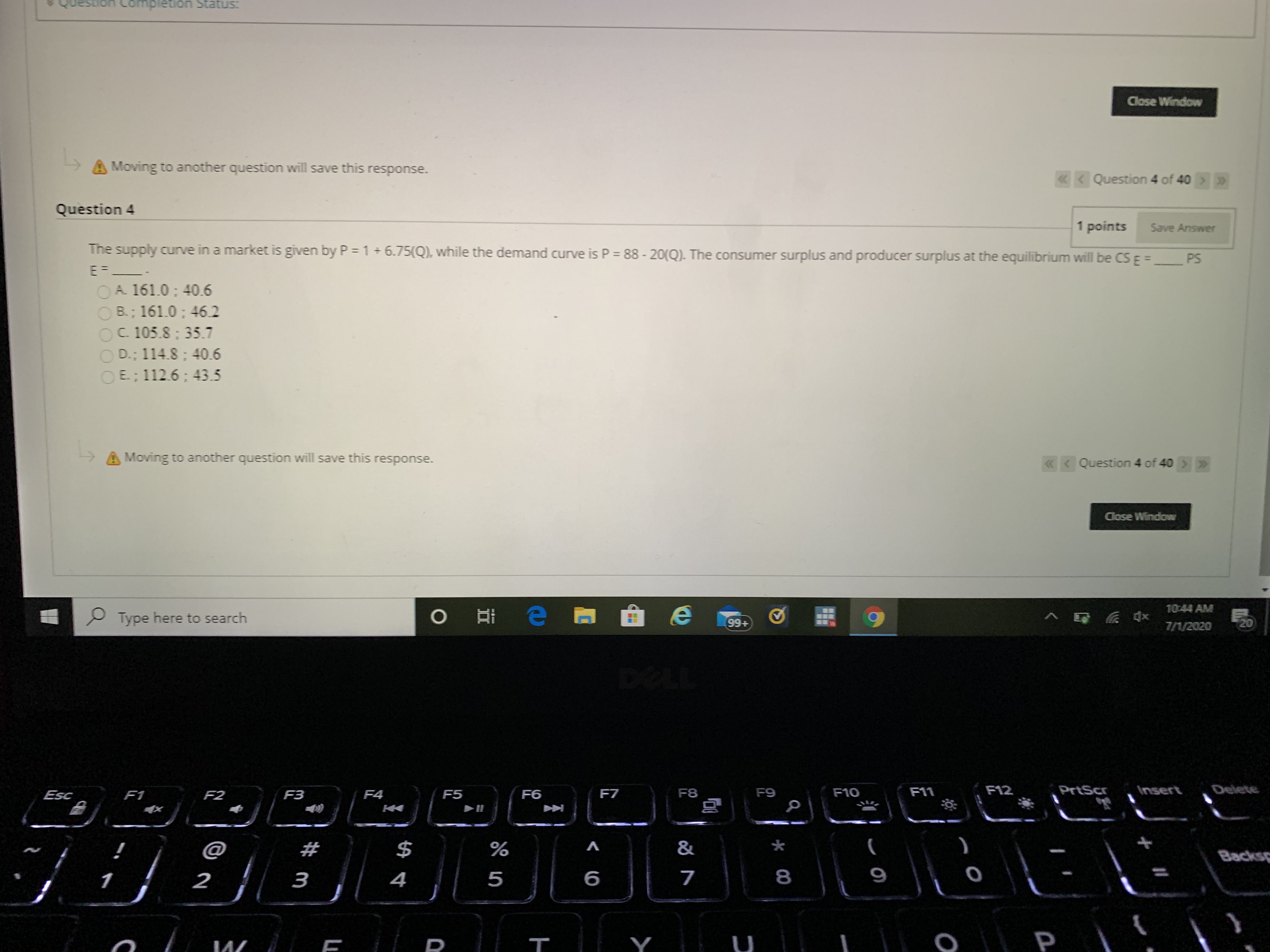 Please see the below question: Close Window Ly Moving to another question