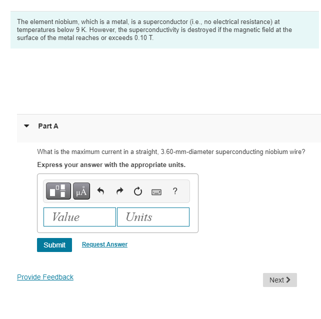 answer in amper-meters squared with the appropriate units. View Available Hint(s) A