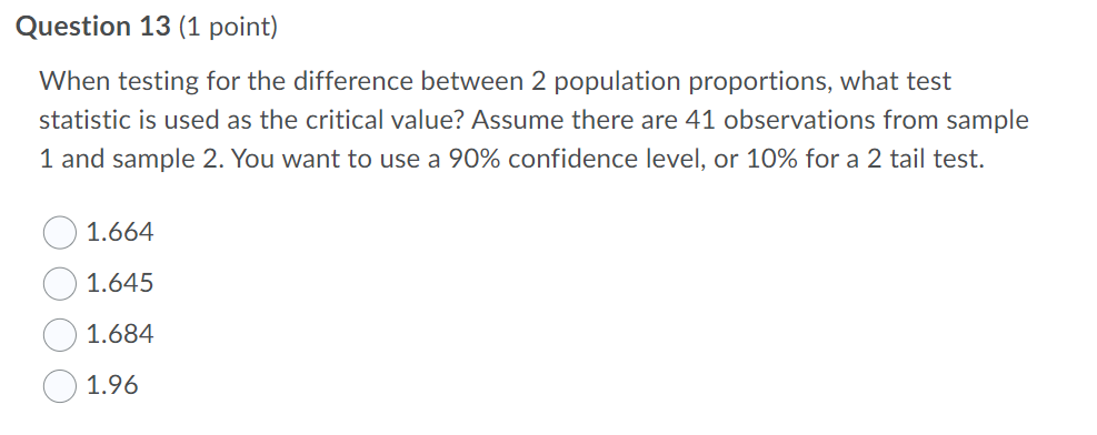 is the rejection region for the hypothesis test? (3) Given: For a