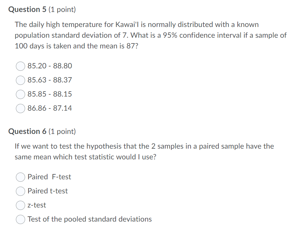 and +2.576. If the calculated z-test statistic is found to be 6.00,