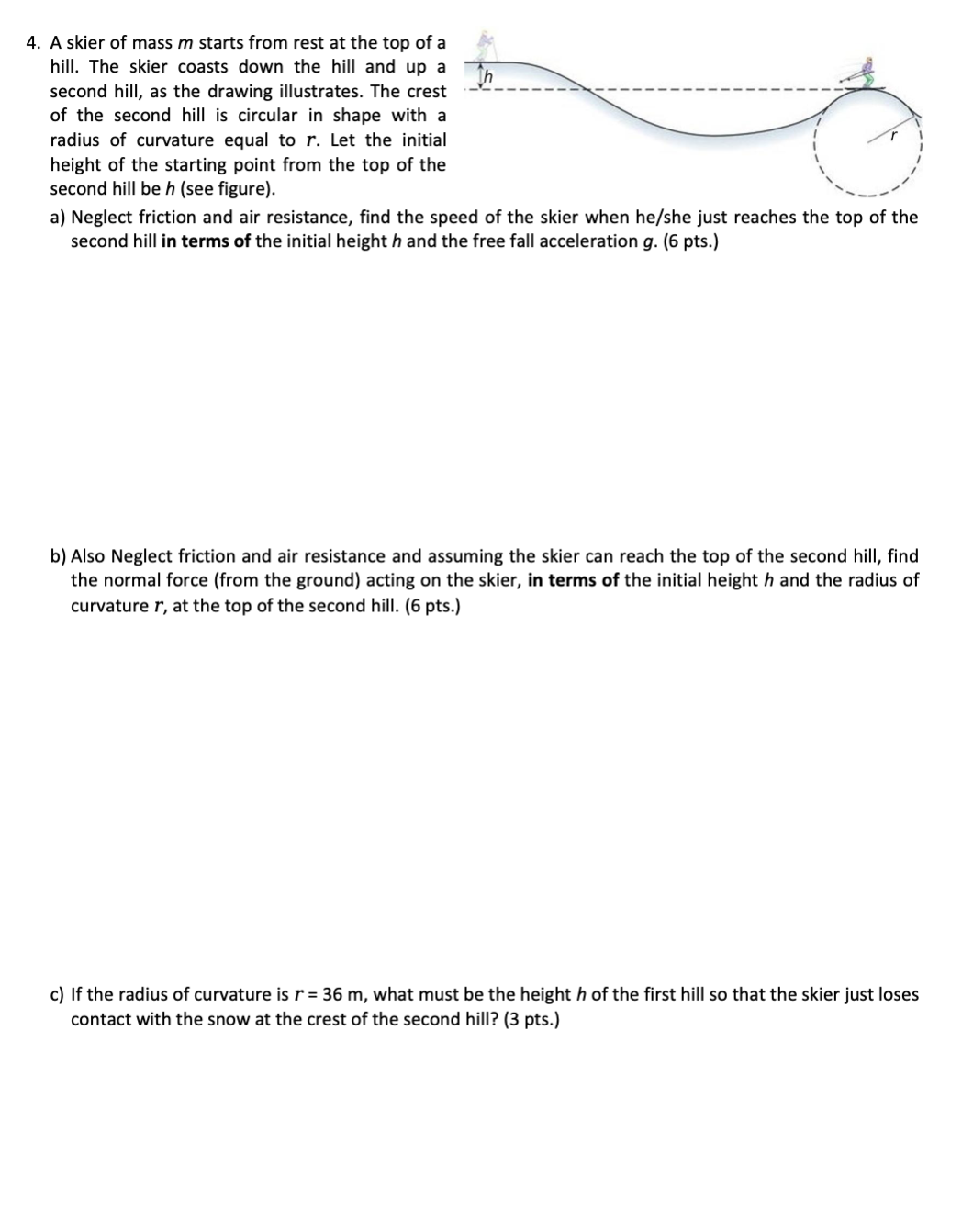 and are placed on a table. The mass of object 1 is