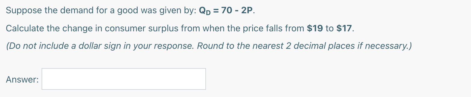 units of Good Y. Calculate the income effect. (Remember to include a